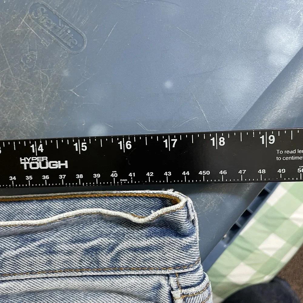 Vtg Levis 501 Jeans Mens 36x32 (fit 34x30) Blue Denim USA Made 90s FLAW READ